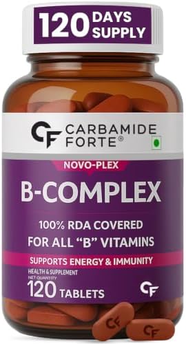 Carbamide Forte Vitamin B-Complex Tablets — 100% RDA Tablets 120 – Vitamin Supplement