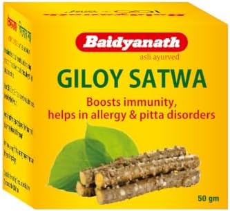 Baidyanath Giloy Satva Capsules 50g – Tinospora cordifolia