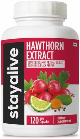 Stay Alive Hawthorn Berry Complex Capsules 120 – Ayurvedic Herb