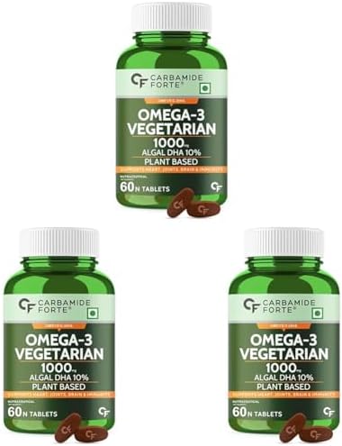 Carbamide Forte Veg Omega 3 Algal DHA 1000mg Capsules 60 – Ayurvedic Herb
