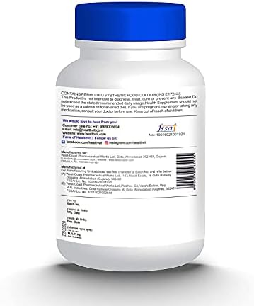 Healthvit Biotin with Grape Seed & CoQ10 Tablets 60 – Ayurvedic Herb
