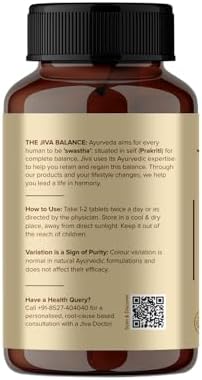 Jiva Amla 500mg Tablets 240 – Emblica officinalis