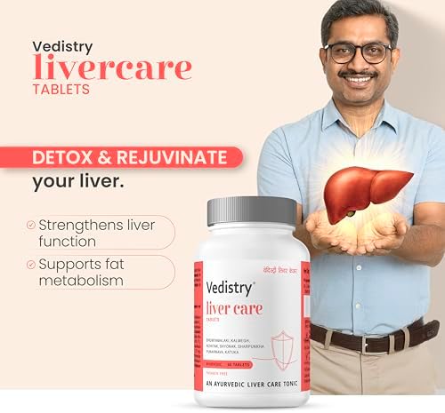 Vedistry Liver Care Tablets 60 – Ayurvedic Herb