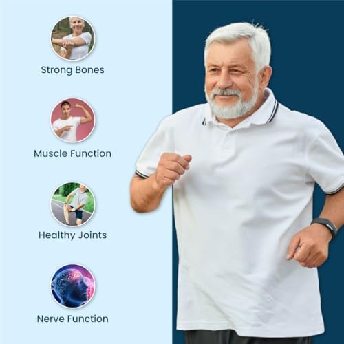 ZeroHarm Calcium + D3 + K2 + Magnesium Tablets 60 – Vegetarian Mineral
