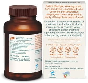 Himalaya Organic Bacopa Tablets – Bacopa monnieri
