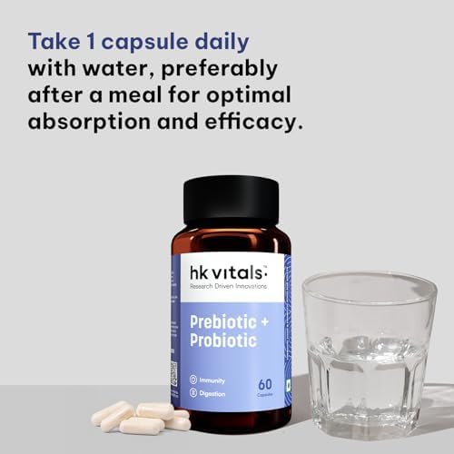 HK Vitals Pre and Probiotics CFU — 30Billion Capsules 60 – Ayurvedic Herb