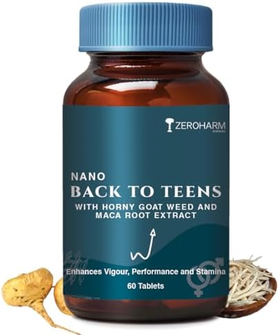 ZeroHarm Maca, Musli & Horny Goat Weed Tablets – Lepidium meyenii