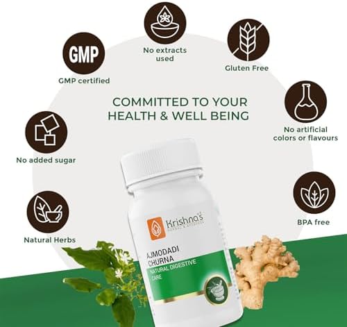Krishna's Ajmodadi Churna Powder – Ayurvedic Herb