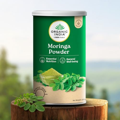 Organic India Moringa Powder 100g – Moringa oleifera