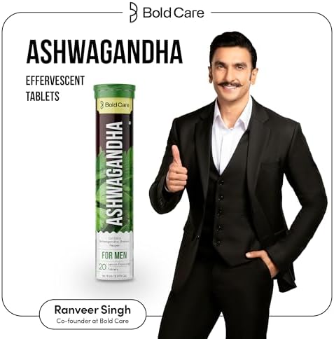Bold Care Ashwagandha Effervescent Tablets 20 – Withania somnifera