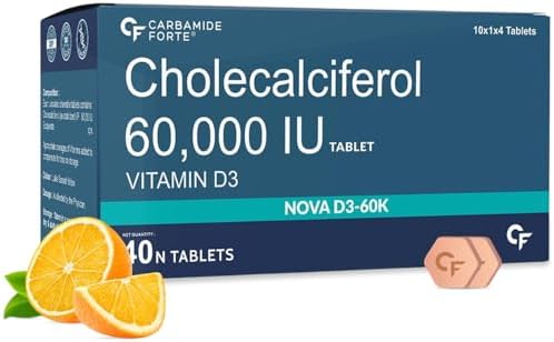 Carbamide Forte Vitamin D3 60000IU Capsules 30 – Vitamin Supplement