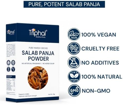 Salab Misri Powder 10g – Ayurvedic Herb