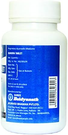 Baidyanath Sunidra with Jatamansi Tablets 60 – Nardostachys jatamansi