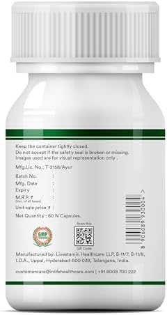 INLIFE Karela Bitter Melon Capsules 60 – Momordica charantia