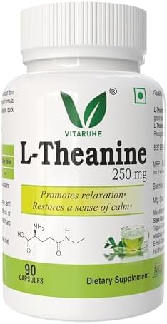 VITARUHE L-Theanine 250mg Capsules – Camellia sinensis
