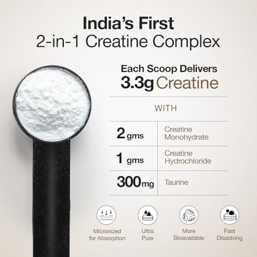 Wellbeing Nutrition Creatine Monohydrate + HCL + Taurine Powder – Amino Acid