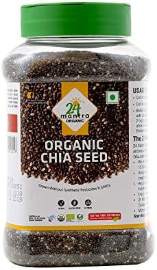 24 Mantra Organic Chia Seeds Capsules 350g – Salvia hispanica