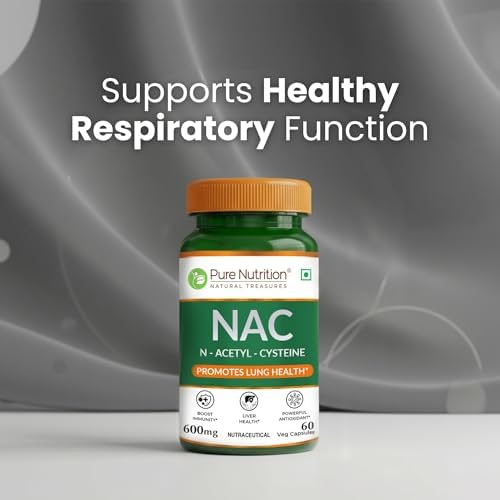 Pure Nutrition NAC 600mg Capsules 60 – Ayurvedic Herb