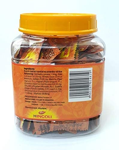 Dabur Hingoli Digestive Tablets 120 – Ayurvedic Herb