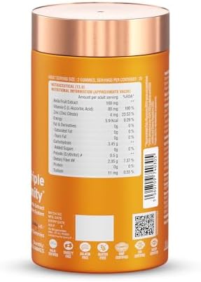 Nutriburst Vitamin C & Zinc Gummies – Vitamin Supplement