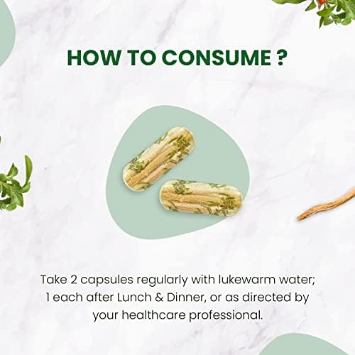 Himalayan Organics Ashwagandha 60 Veg 1000mg Capsules 60 – Withania somnifera