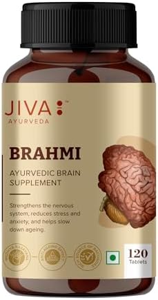 Jiva Brahmi 500mg Tablets 120 – Bacopa monnieri