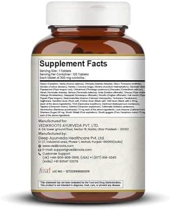 Chandraprabha Vati Capsules – Ayurvedic Herb