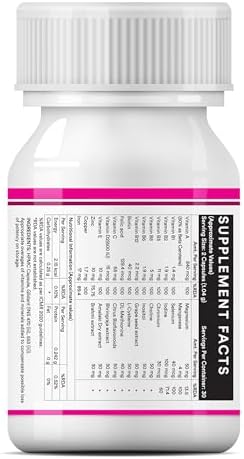 INLIFE Advanced Hair, Skin & Nails with Biotin Tablets – Ayurvedic Herb