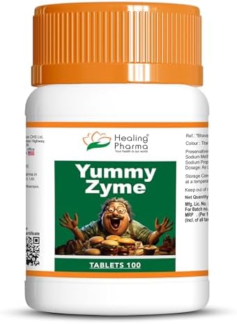 Healing Pharma Digestive Enzyme Tablets 100 – Ayurvedic Herb
