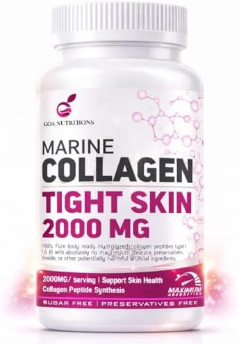 Marine Collagen with Hyaluronic Acid, Biotin & Vitamin C Powder – Vitamin Supplement
