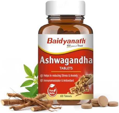 Baidyanath Ashwagandha Tablets 60 – Withania somnifera