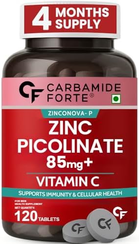 Carbamide Forte Zinc Picolinate + Vitamin C Tablets 120 – Vitamin Supplement