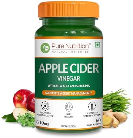 Pure Nutrition Apple Cider Vinegar Capsules 60 – Apple cider vinegar