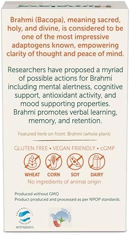 Himalaya Organic Bacopa Tablets – Bacopa monnieri