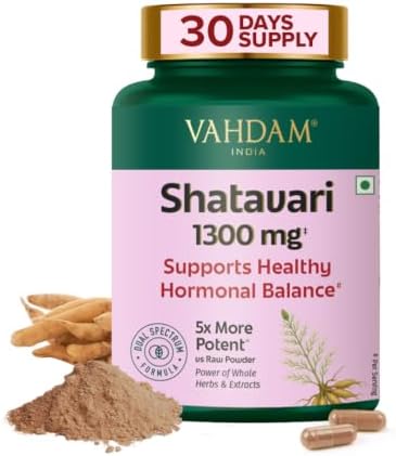 VAHDAM Shatavari Capsules – Asparagus racemosus