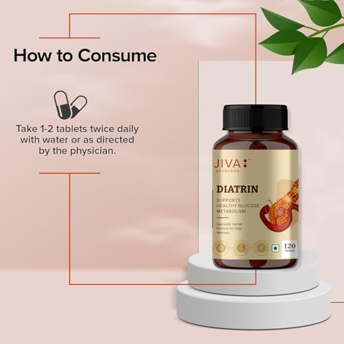 Jiva Diatrin Tablets 120 – Ayurvedic Herb