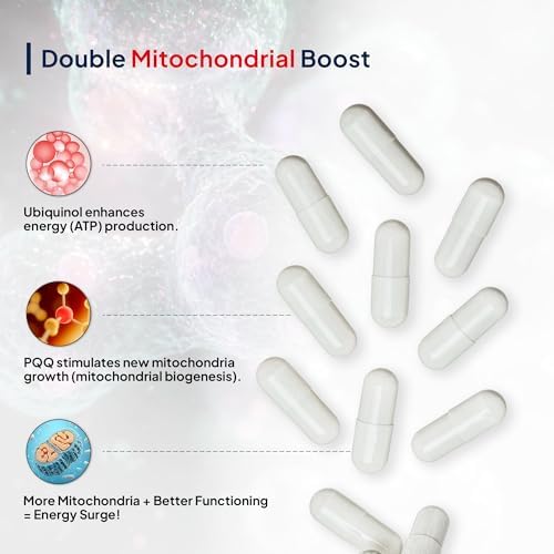 Miduty CoQ10 Ubiquinol + PQQ Capsules 30 – Ayurvedic Herb