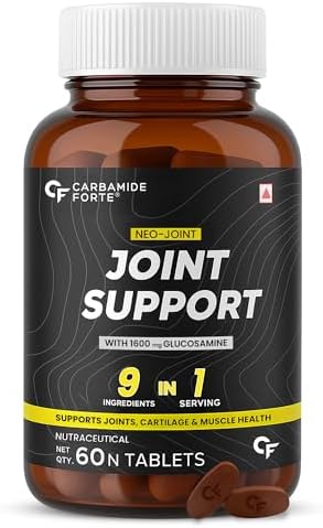 Carbamide Forte Joint Support with Glucosamine & Chondroitin Tablets – Ayurvedic Herb