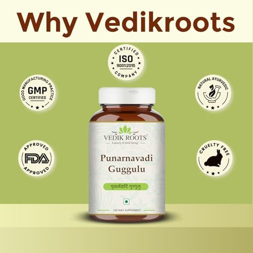 Vedikroots Punarnavadi Guggulu Tablets 60 – Boerhavia diffusa