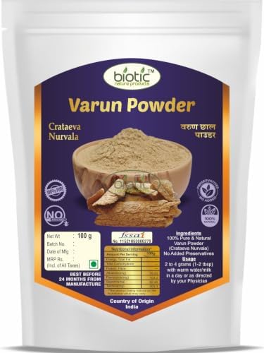 Biotic Varun Chhal Powder 100g – Crataeva nurvala