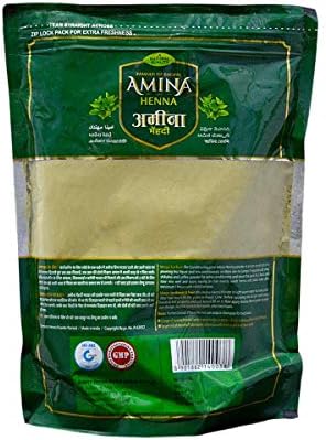 Amina Natural Henna Powder 1kg – Lawsonia Inermis