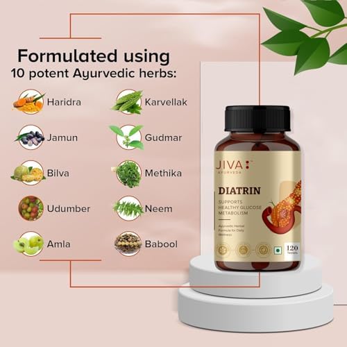 Jiva Diatrin Tablets 120 – Ayurvedic Herb