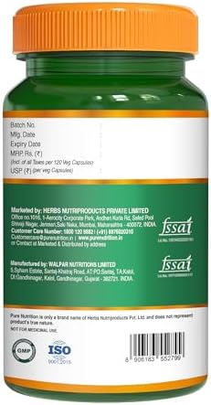 Pure Nutrition Korean Red Ginseng Capsules – Panax ginseng