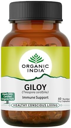 Organic India Giloy Capsules 60 – Tinospora cordifolia