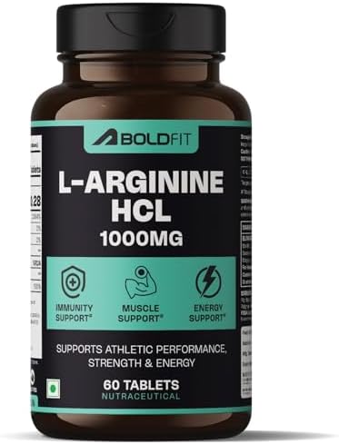 Boldfit L-Arginine 1000mg Tablets 60 – Amino Acid
