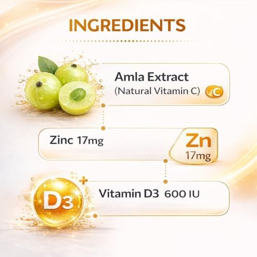 Vitamin C + Zinc + Vitamin D3 Effervescent Tablets 15 – Vitamin Supplement