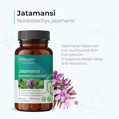 Merlion Naturals Jatamansi Tablets 120 – Nardostachys jatamansi