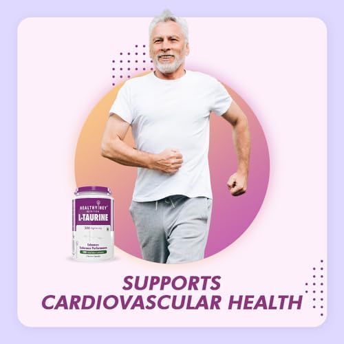 HealthyHey L-Taurine Capsules 120 – Amino Acid