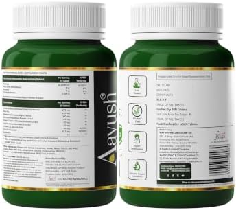 Aayush Wellness Amla, Zinc & Vitamin C Tablets – Emblica officinalis