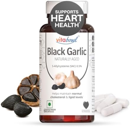 Black Garlic Capsules 60 – Allium sativum